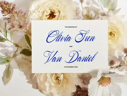 Yureika Glasious | Classic Elegant Script