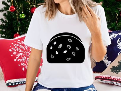 Raisin Bread Slice Icon