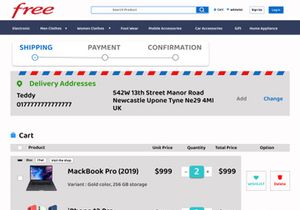E-commerce website