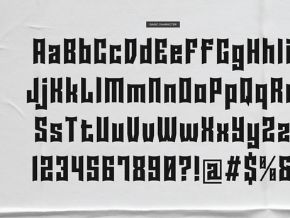 Core Raptor | Display Gothic Font