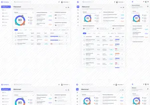 Comains - Collaboration Management Information System Landing Page