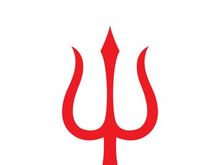 Mystic Trident Emblem Of Power magic trisula