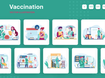 Vaccination Illustrations preview picture