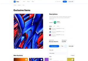 Item Details Page 3 IN 1 UI KIT