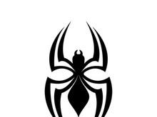 Spider logo icon design vector template