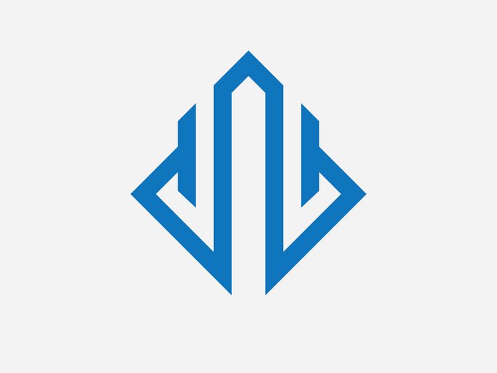 Buildings real estate logo vector