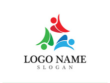 Community logo and symbol vector icon template