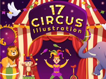 17 Circus Show Illustration preview picture