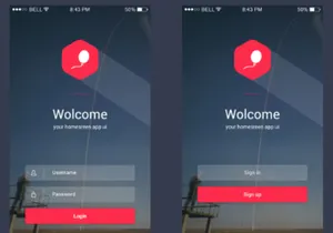 OS8 Style iPhone App UI