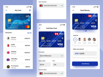 Banking mobile app preview picture