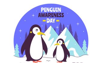 11 Penguin Awareness Day Illustration