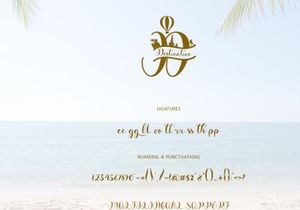 Vacation Monogram