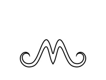 M Letter Logo Template