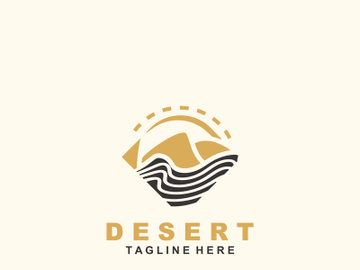 Desert wilderness logo outdoor adventure emblems, badges patches design element preview picture