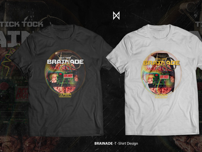 Brainade - Graphic T-Shirt Design
