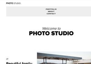 Photo Studio - Photography Portfolio