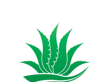 Aloe Vera logo icon design symbol beauty skin care preview picture