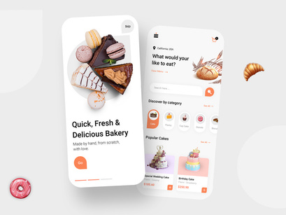 Bakery App Design