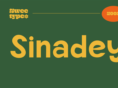 Sinadey – Solid Sans Serif