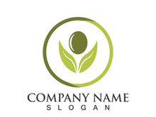 Extra virgin olive oil logo icon design vector illustration