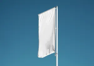 Flag PSD Mockup