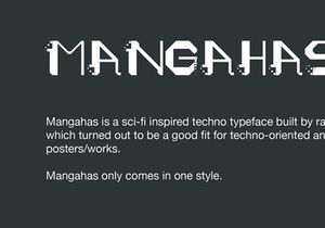 Mangahas | Typeface
