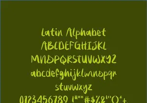 LHUSY – Modern Casual Handwritten Font (OTF)