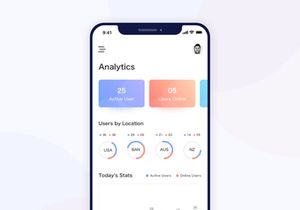 iOS Analytics Page