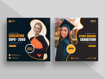 Education Fair Social Media Post Ver-4 preview picture