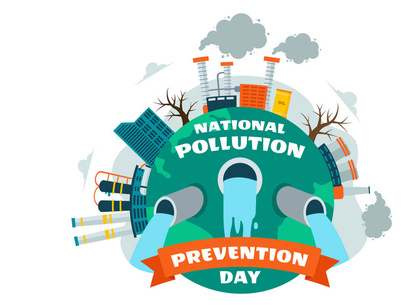 11 National Pollution Prevention Day Illustration