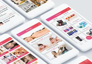 Natural Beauty and Spa Salon App UI Kit