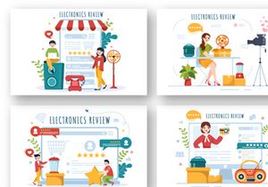 15 Electronics Review Illustration