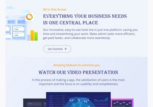 Agency Landing page