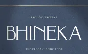 BHINEKA - Elegant Serif Font