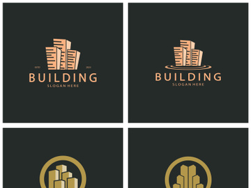 Building logo vector illustration design,Real Estate logo template, Logo symbol icon preview picture