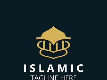 Islamic Mosque Logo design, template Islamic, Islamic Day Ramadan vector graphic creative idea preview picture