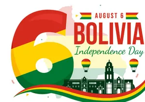 14 Bolivia Independence Day Illustration