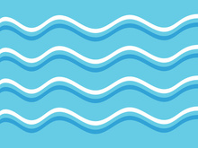 Abstract Water wave design background