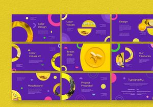 Circle Brand Powerpoint Template