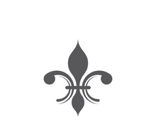 Fleur de lis vector icon