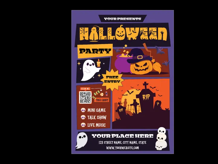 Halloween Day Flyer
