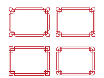 Chinese border design preview picture
