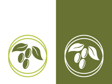 olive icon vector illustration design template