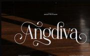 Angdiva | Display Serif Font