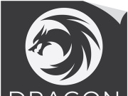 Dragon logo art illustration