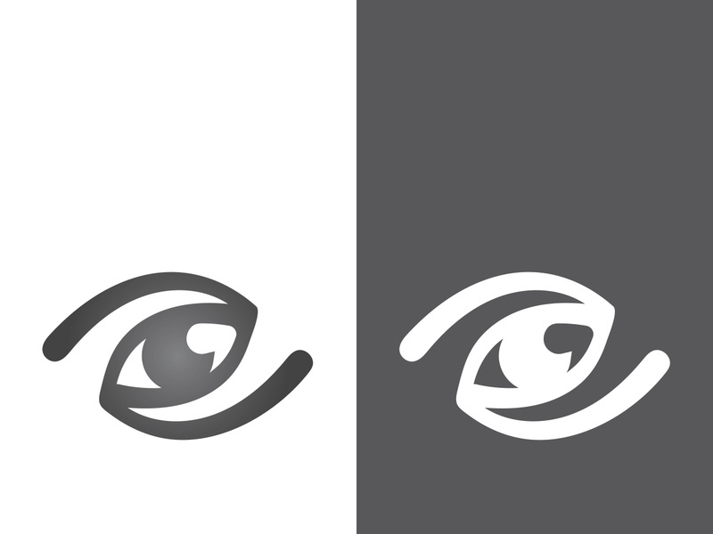Branding identity corporate eye care vector logo design