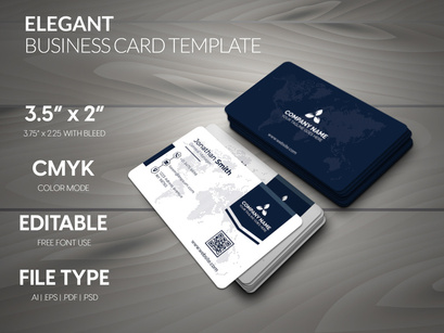 Elegant Corporate Business Card