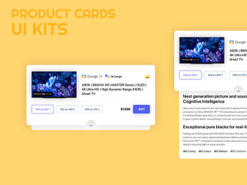 Product Card UI Kits preview picture