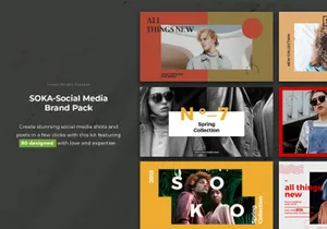 SOKA-Social Media Brand Pack