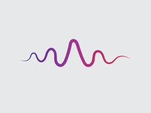 SOund wave line logo